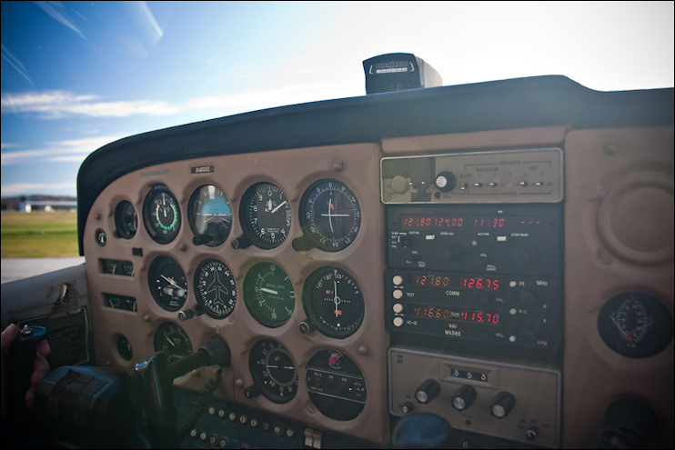 The instrument panel